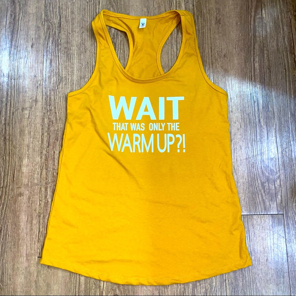 New Workout Razorback Tank